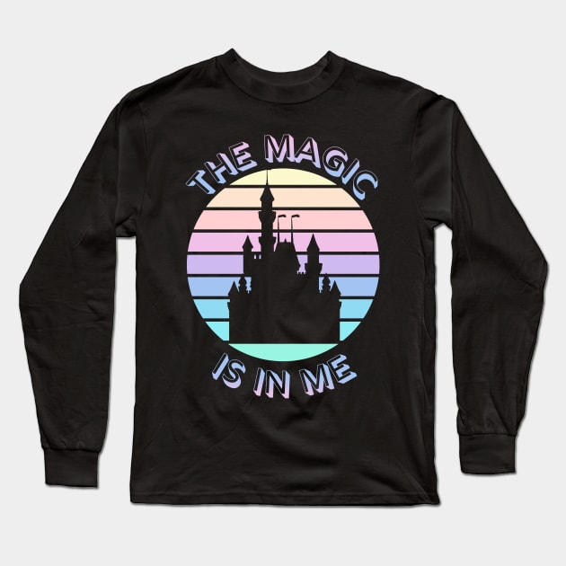 The Magic is in Me - Kingdom Castle Black Long Sleeve T-Shirt by Smagnaferous